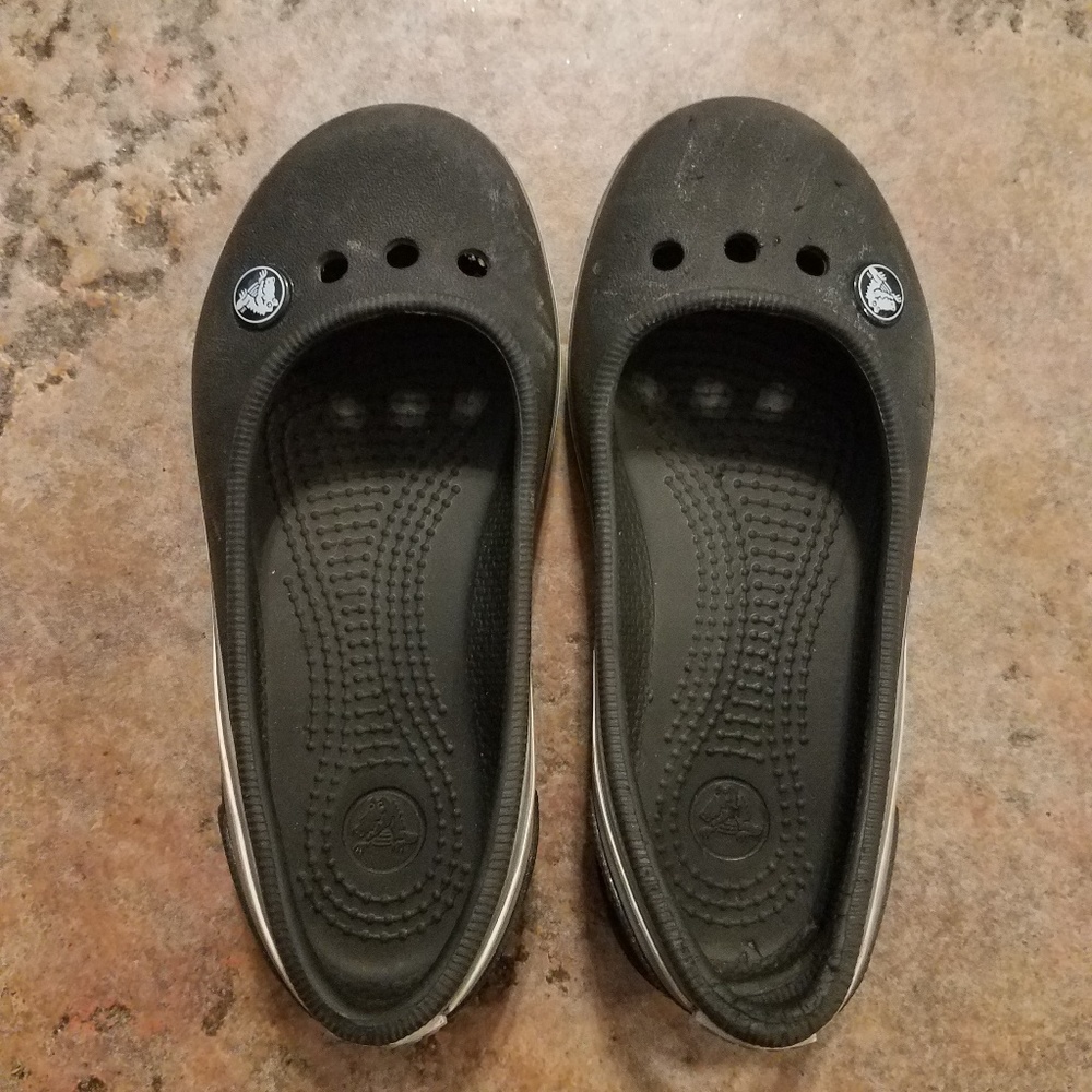 Croc slip ons